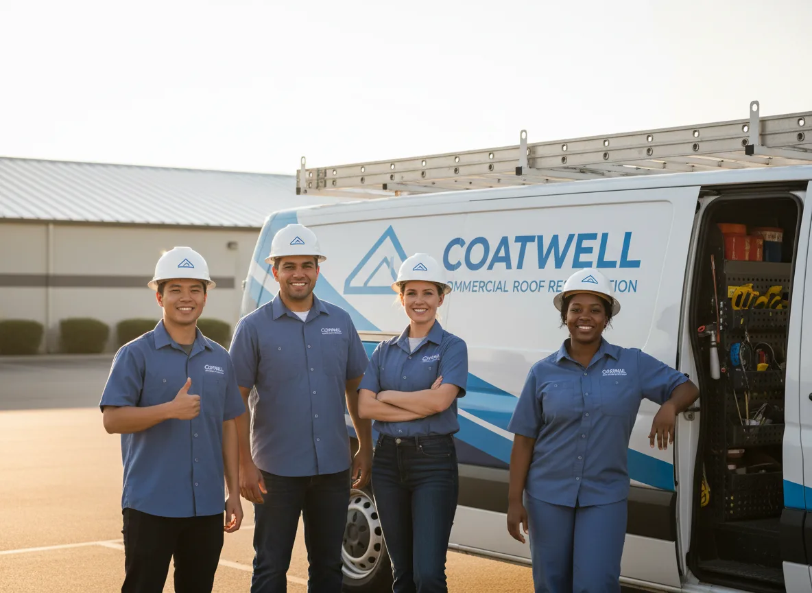 Commercial roof coating company in Mistletoe, KY